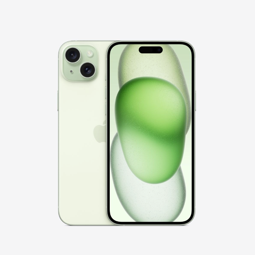 國(guó)家補(bǔ)貼、PLUS會(huì)員：蘋果 Apple iPhone 15 Plus 5G手機(jī) 256GB 綠色 券后5281.2元