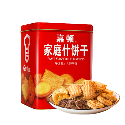 嘉顿 家庭什饼干 混合口味 1.38kg 41.5元