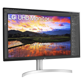 LG 32UN650-W 31.5英寸 IPS FreeSync 顯示器（3840×2160、60Hz、95%DCI-P3、HDR10）