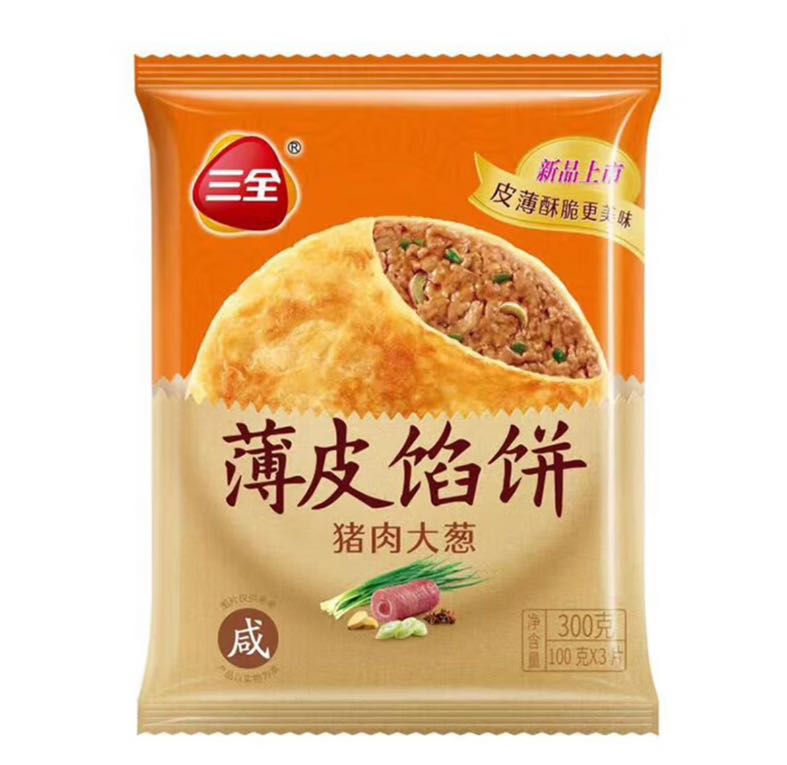 三全 原味千丝手抓饼320g 券后3.99元