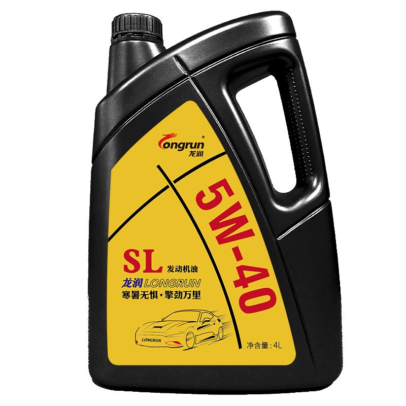 龍潤 SL系列 5W-40 SL級 全合成機油 4L*3件 116.82元（需領(lǐng)券，合38.94元/件）