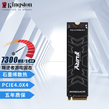 金士顿 A2000 NVMe M.2 固态硬盘 1TB（PCI-E3.0