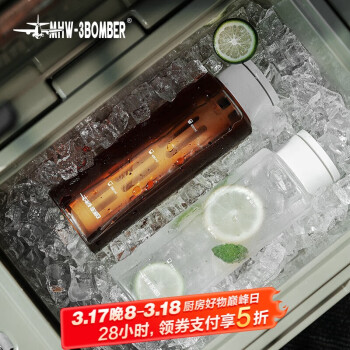 轟炸機 冰芯冷萃壺 600ml 白色