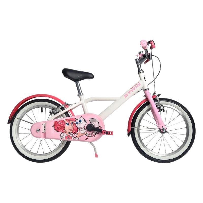 今日必買：迪卡儂 DECATHLON BTWIN 500 DOCTOGIRL 兒童單速自行車 8388950 16寸 粉紅女孩 券后454.17元