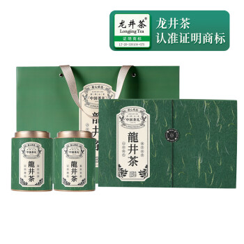 去寻 茶叶2023新茶杭州明前特级龙井春茶绿茶年货茶叶礼盒250g品