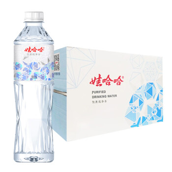 娃哈哈 纯净水 晶钻瓶550mL*24瓶