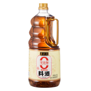 六必居 料酒 1.75L 不使用添加剂 去腥解膻 增鲜提味