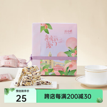 苏小糖 花生牛轧糖 蔓越莓味 120g