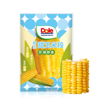 Dole 即食甜玉米段 8段1.6斤装 单段约100g