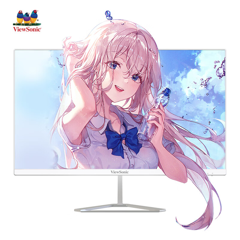 優(yōu)派 VX24G10-W 23.8英寸 IPS G-sync FreeSync 顯示器（1920×1080、240Hz、90％DCI-P3、HDR10） 券后521.9元