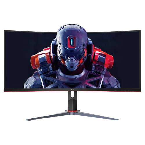 AOC CU34G2XP 34英寸 VA 曲面 FreeSync 顯示器（3440×1440、165Hz、124%sRGB、HDR10） 1799元