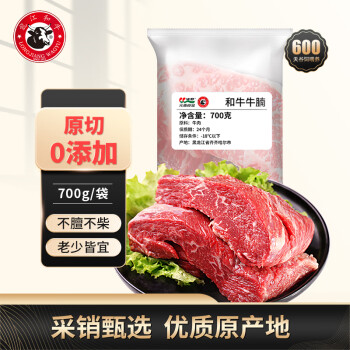 龍江和牛 LONGJIANG WAGYU 元盛 和牛牛腩 700g