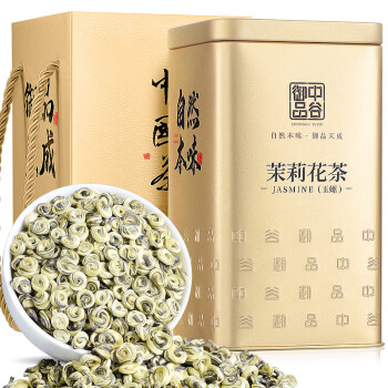 移動端、京東百億補(bǔ)貼：中谷御品 茉莉玉螺王 2023新茶八窨濃香型橫縣茶葉禮盒