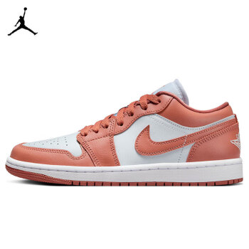 NIKE 耐克 篮球鞋女AJ1乔1 JORDAN 1运动鞋秋冬DC0774-080白橙38