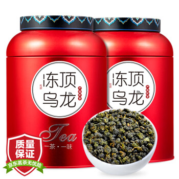 移動(dòng)端、京東百億補(bǔ)貼：天洲溪 茶葉 臺(tái)灣高山凍頂烏龍 濃香型烏龍茶 茶葉自己喝500g