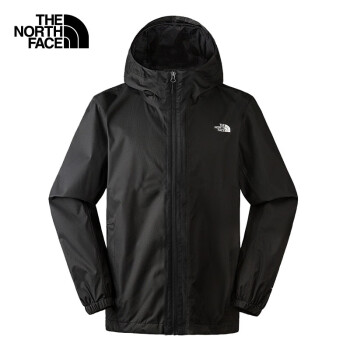 THE NORTH FACE 北面 沖鋒衣男戶外防風(fēng)防水透汽外套83VF 黑色/JK3 3XL