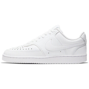 NIKE 耐克 Court Vision Low 女子休閑運(yùn)動(dòng)鞋 CD5434-100 白色 38.5