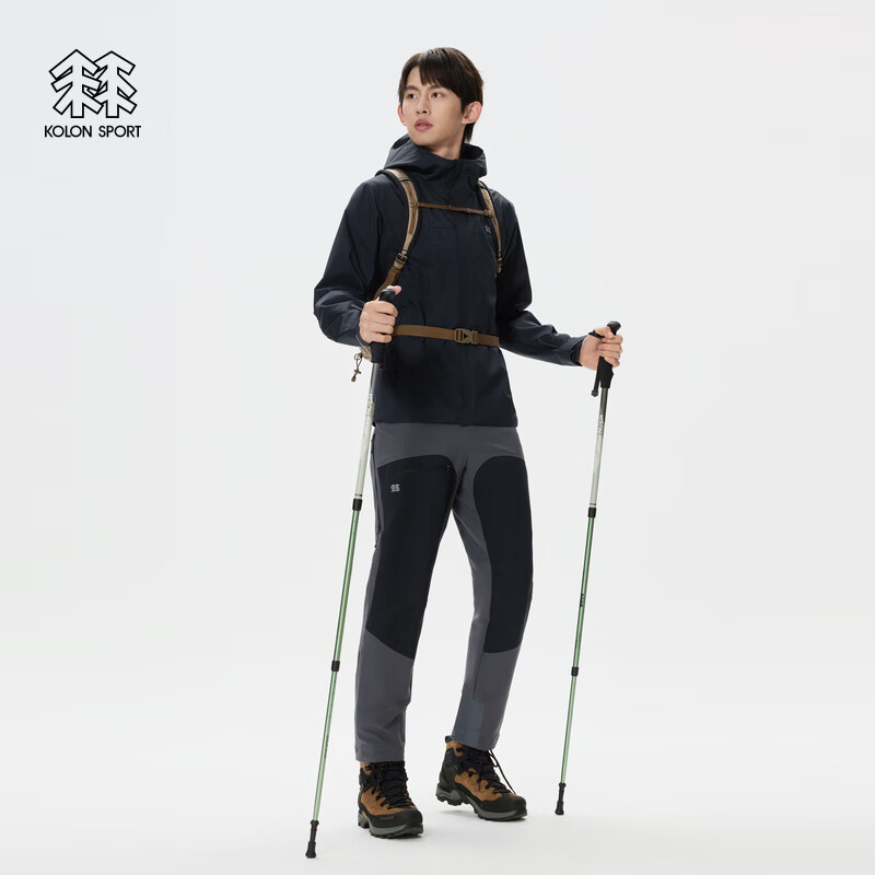 KOLON SPORT 可隆男軟殼夾克GTX防水防風(fēng)透濕耐磨戶外運(yùn)動(dòng)軟殼衣 券后2180元