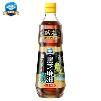 移動(dòng)端、京東百億補(bǔ)貼：雙嗒 “純黑芝麻”香油500ml