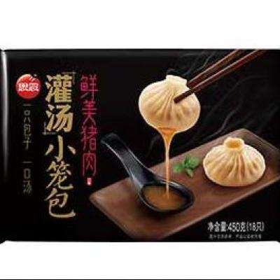 思念 灌湯小籠包450g/18只*4件 49.96元，折12.49元/件（需用券）