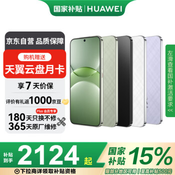 华为 HUAWEI nova13 全网通手机 256GB 星耀黑 *