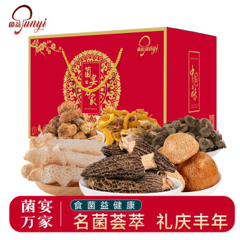 菌益 菌宴萬(wàn)家菌菇禮盒 374g