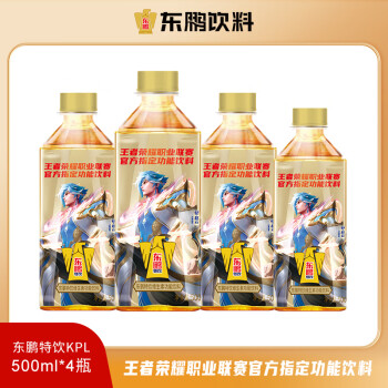 东鹏 特饮 维生素功能饮料 500ml*4瓶