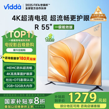 Vidda R55 55V1KD-R 護眼液晶電視 55英寸 4K