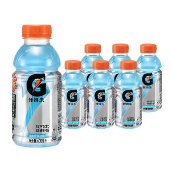 pepsi 百事 佳得樂 GATORADE 藍莓味電解質(zhì)水運動飲料 400ml*6瓶