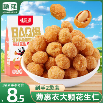 糧隆 多味花生 500g*2袋 當(dāng)年新貨