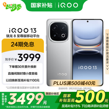 iQOO vivo iQOO 1312GB+256GB 納多灰 驍龍8至尊版 2K護眼屏 120W快充長續(xù)航 5G電競手機