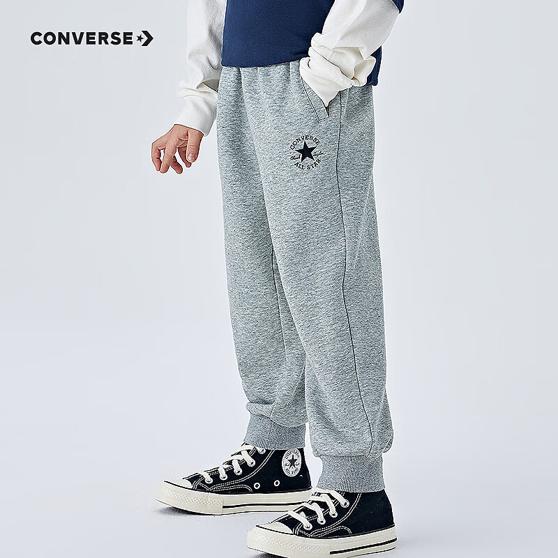 Converse 匡威 兒童純棉長褲運(yùn)動褲休閑褲 67.84元（需領(lǐng)券）