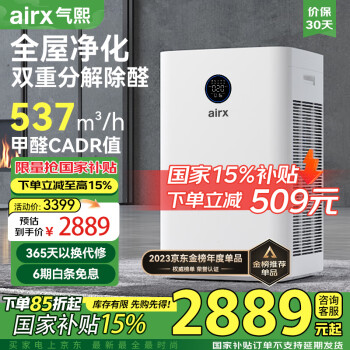 airx KJ650G-A10 家用空氣凈化器