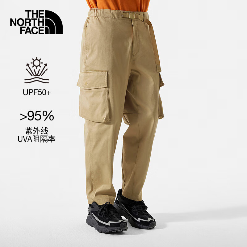 THE NORTH FACE 北面 長褲男戶外吸濕透氣休閑褲81SL 卡其色/LK5 S ￥249