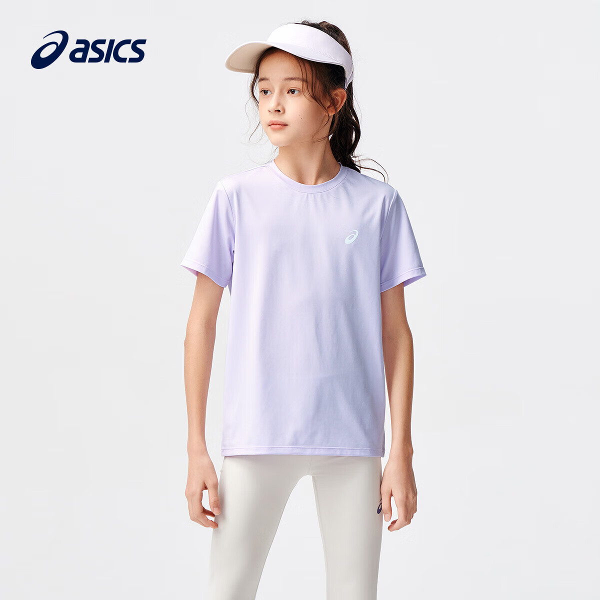 京东PLUS：ASICS 亚瑟士 儿童短袖T恤 53.76元