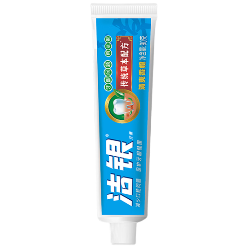 plus會員:高露潔（Colgate）潔銀牙膏90克 清新口氣 呵護(hù)牙齦舒緩解出血 草本國貨 11元（合2.75元/件）