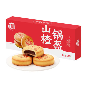 稻香村DXC特色糕點(diǎn)休閑點(diǎn)心零食餅干山楂鍋盔210g