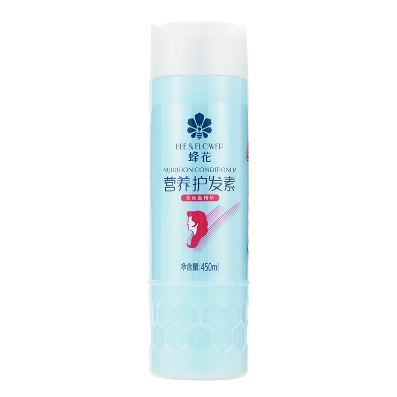 蜂花 丝肽精华柔亮营养护发素 450ml 8.9元