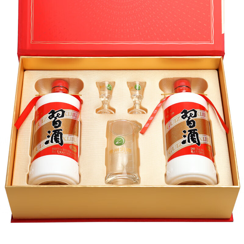 圓習酒 53度 500mL 2瓶 禮盒裝（內(nèi)含酒具） 190元（需領券）