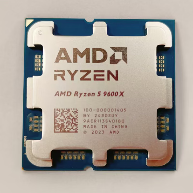 AMD新品9000系列震撼來襲 9950X3D 9800X3D 9600X/9700X 9950X全新正品三年質(zhì)保（不包體質(zhì)隨機發(fā)貨） R5 9600X全新散片 1269元（需領(lǐng)券）