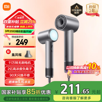 米家 MIJIA GSH501SST 電吹風 霧茶灰