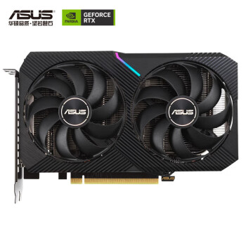 華碩 ASUS DUAL-RTX 3060-O12G-V2 LHR版 顯卡 12GB 黑色