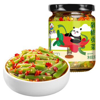 飯掃光 榨菜 剁椒貢菜 205g