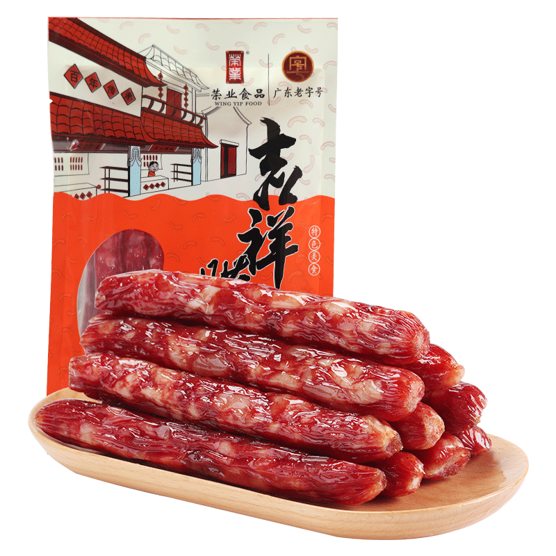 荣业 广式腊肠250g 吉祥腊肠 6.9元（需领券）
