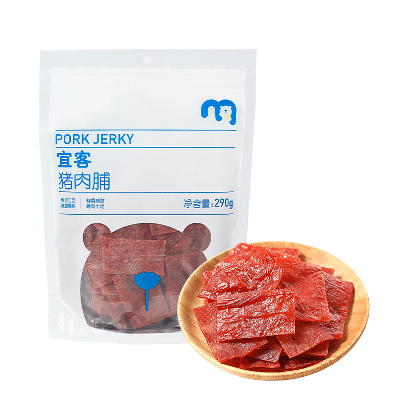 宜客 麦德龙零食 宜客猪肉脯 290g 任选四件组合清仓 ￥14.75
