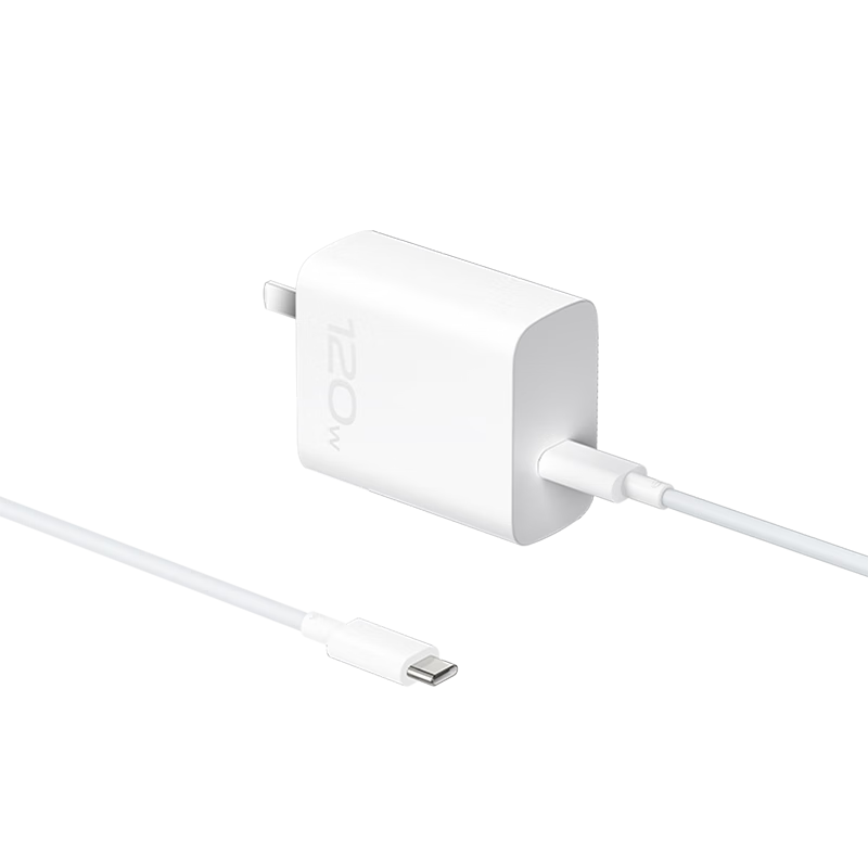 Plus會員、20點：vivo 120W Type-C閃充套裝X90X100Y100tXfold3充電器適用于iqoo小米華為榮耀OPPO筆記本電腦通用 142元