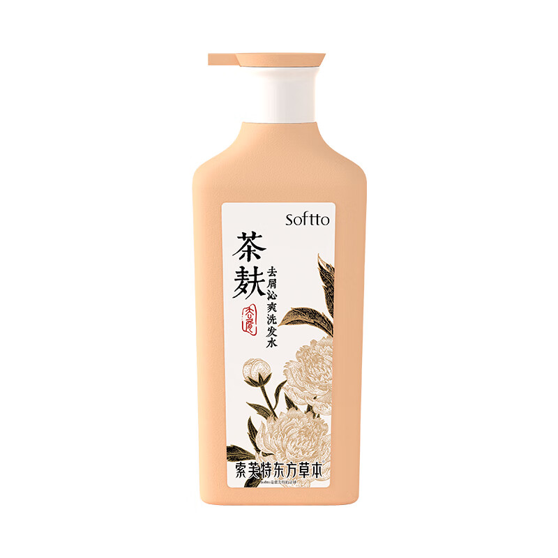 索芙特 SOFTTO 东方草本系列 茶麸去屑沁爽洗发水 750g（洗发水/沐浴乳/护发素任选3件） 11.34元