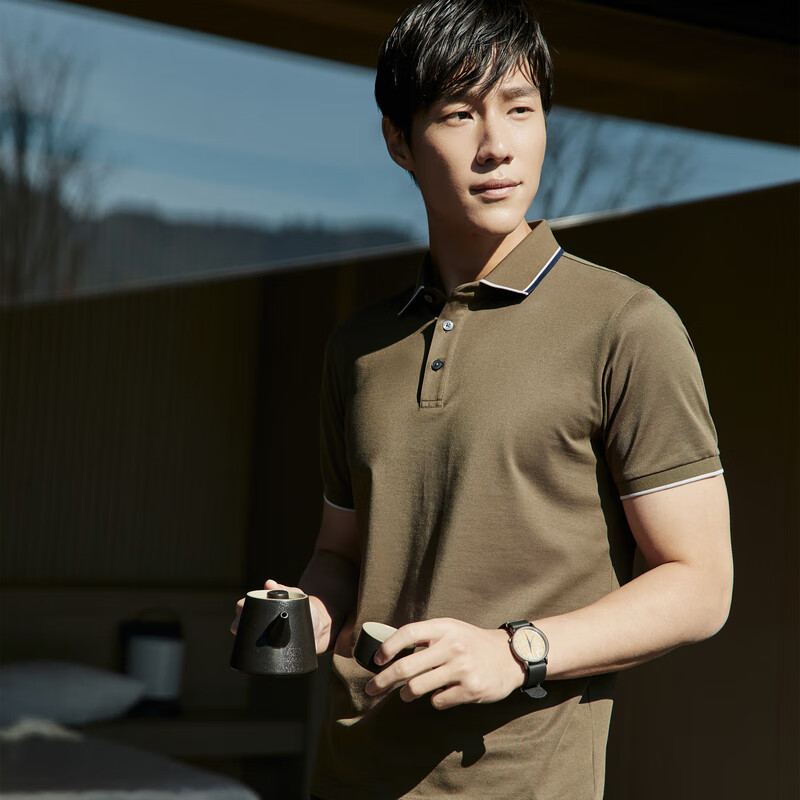 雅戈爾 短袖POLO衫 橄欖綠 2XL 券后173.11元