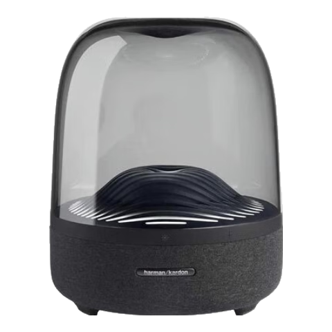 Plus:哈曼卡顿（Harman/Kardon）琉璃3代 蓝牙音箱 音乐琉璃三代台式家用桌面电脑音响 低音炮 Aura Studio3代 黑色 1176.05元