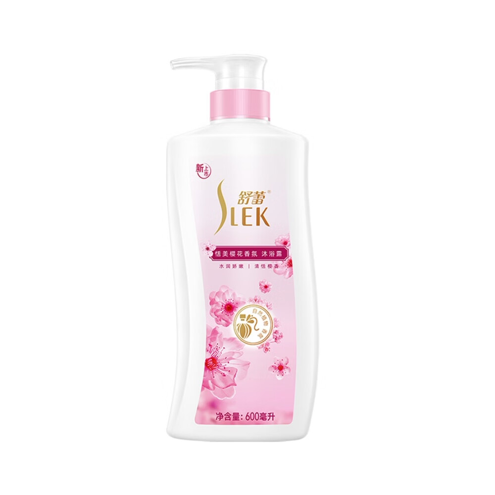 SLEK 舒蕾 恬美櫻花香氛沐浴露 600ml 6.22元
